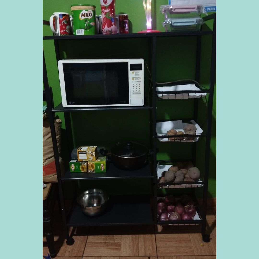 CARRITO JUMBO 2 EN 1 PARA ELECTRODOMESTICOS , FRUTAS Y VERDURAS