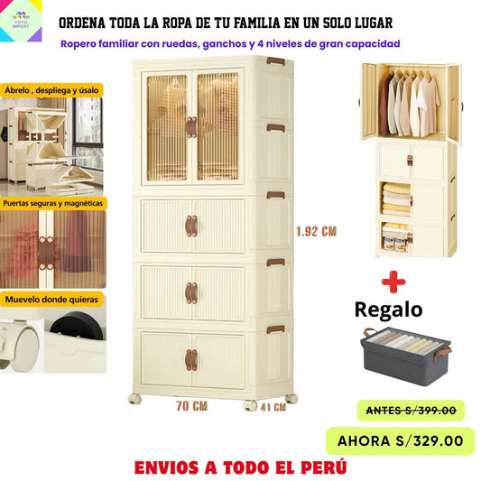 ROPERO YOYA PLEGABLE