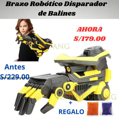 JUGUTE BRAZO ROBOTICO ARTICULADO